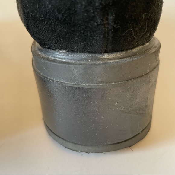 Aquatalia Black Suede Ankle Boots Women’s Size 7 - Picture 6 of 8